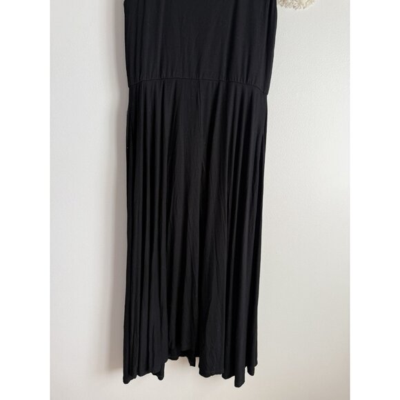 House Of Harlow x Revolve Ella Tank Jersey Black Midi Dress Whimsigoth Dainty L - Picture 10 of 10